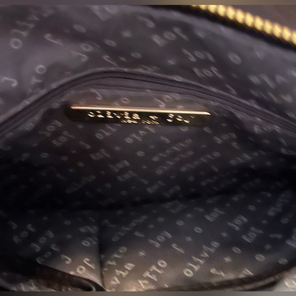 Olivia + Joy Python Embossed Gold Chain Black And… - image 7